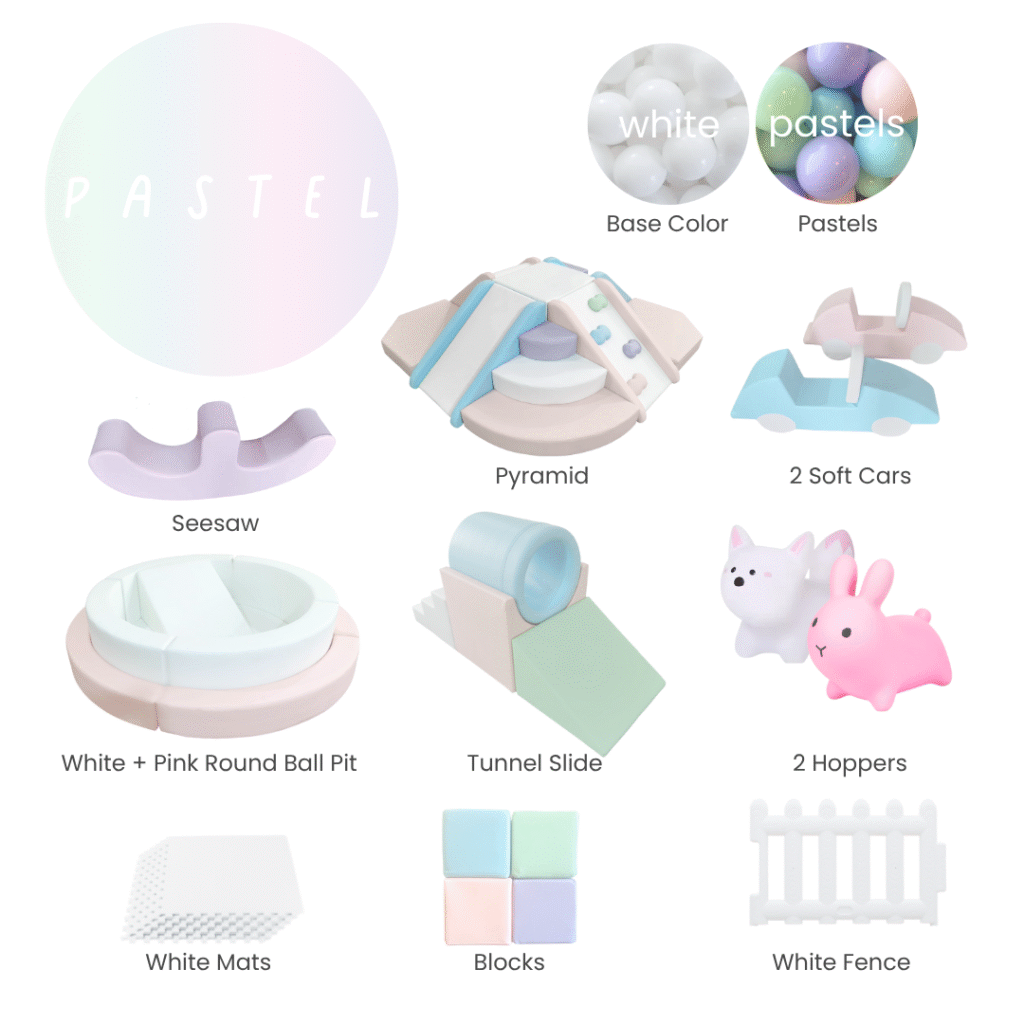 soft play pastel