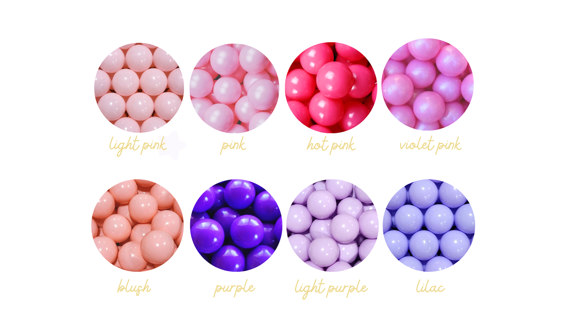 ball pit balls pink