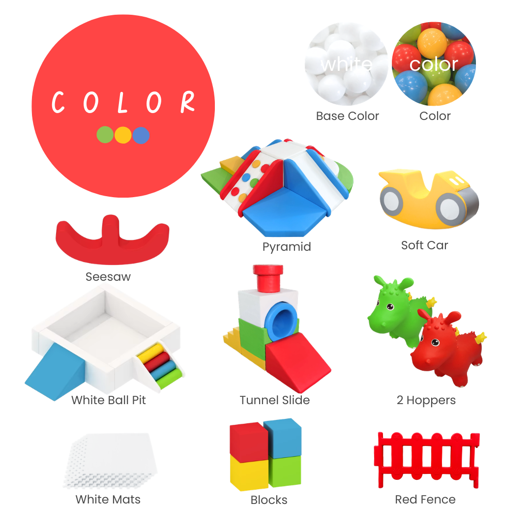 color soft play rental